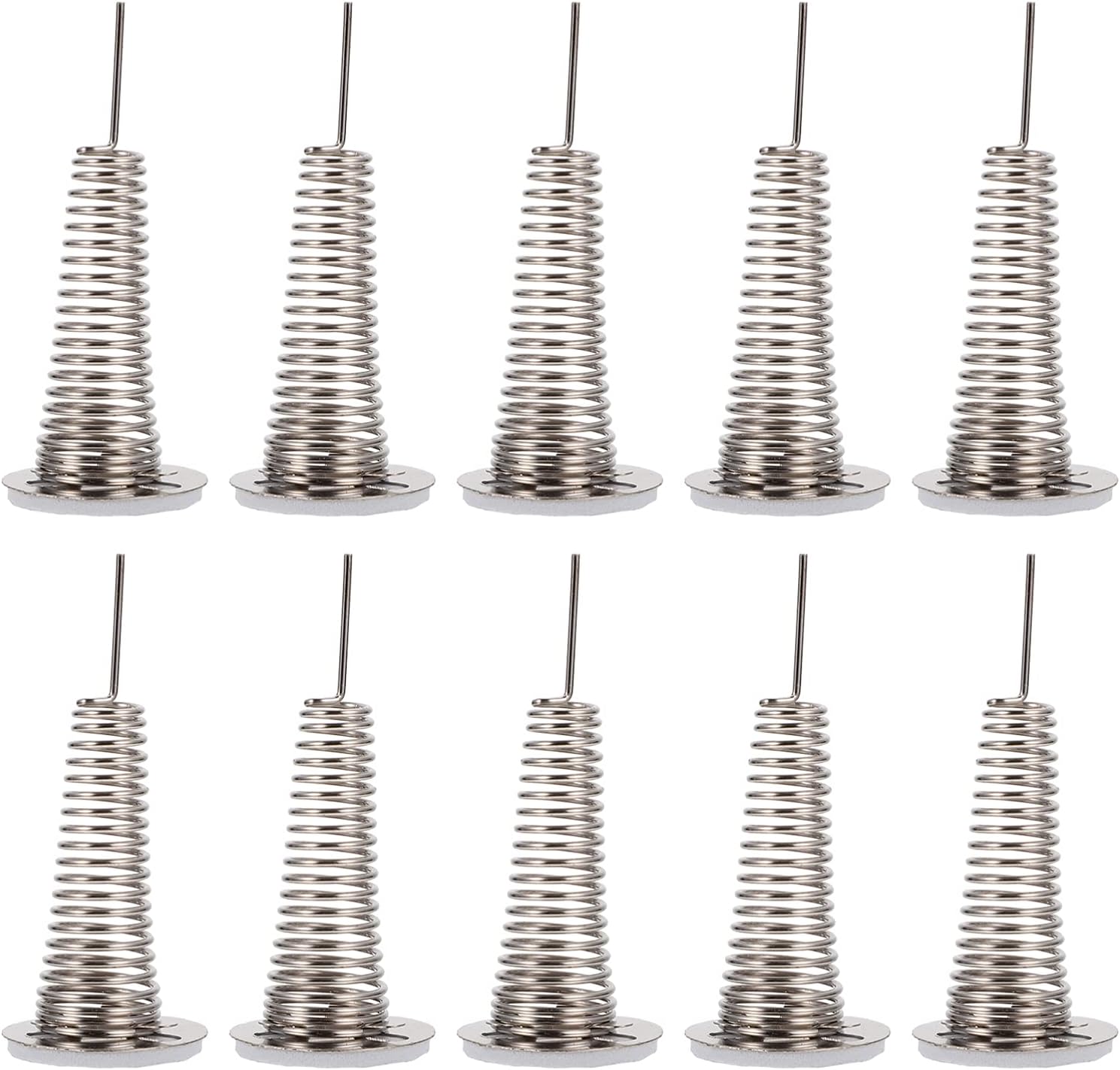 EXCEART 10pcs Dashboard Toy Base Head Doll Spring Base Car Dashboard Swing Head Toy Spring Replacement for Home Shop