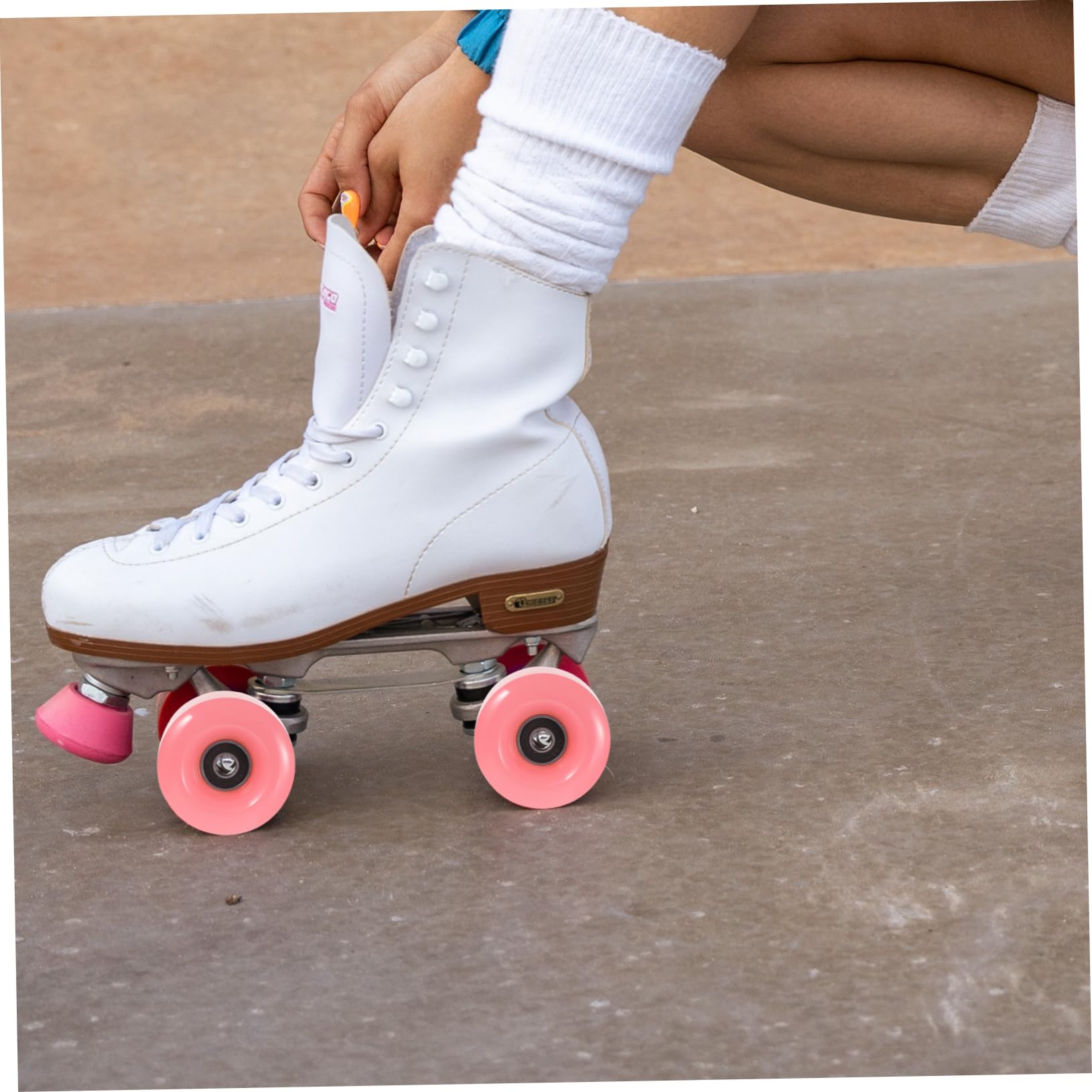 HANABASS Roller Skate Wheels Replacement 4 Pack Use Durable Abrasion-resistant Ideal for Roller Skating