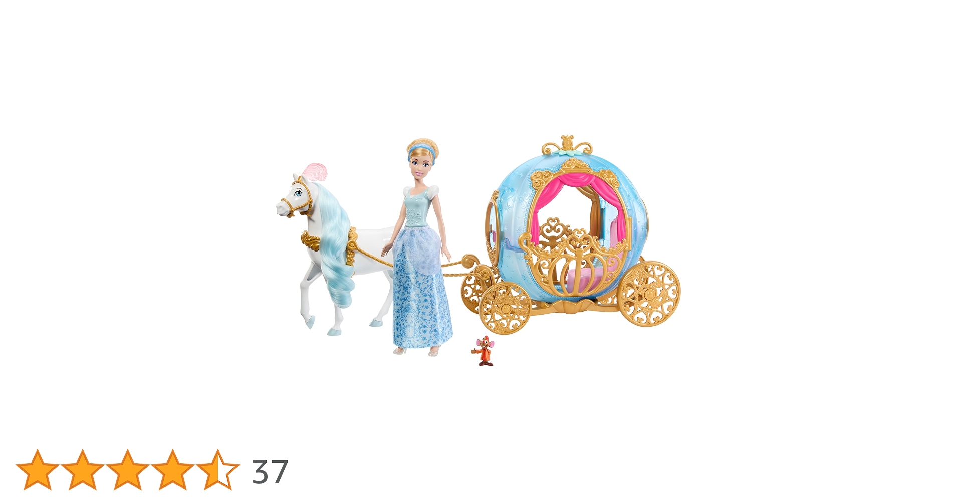 シンデレラ　海外　ディズニー　限定　カボチャ　激レア　お人形遊び　❤️　馬車 Amazon.co.jp: マテル(MATTEL) ディズニー（Disney）/ディズニー