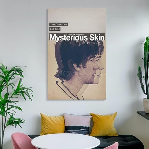 Miniatura 6 de Póster de piel misteriosa 2004, póster de película de arte estético (7) lienzo pintura de pared póster para dormitorio, sala de estar, decoración de