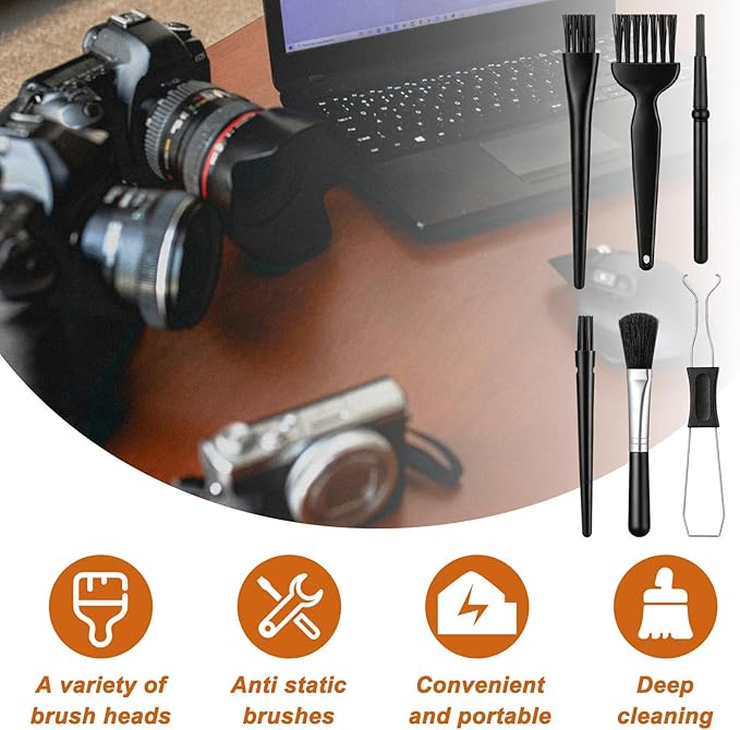 JJUNW Kit de Limpieza para Teclado 6 Piezas con Extractor de Teclas miniatura 5