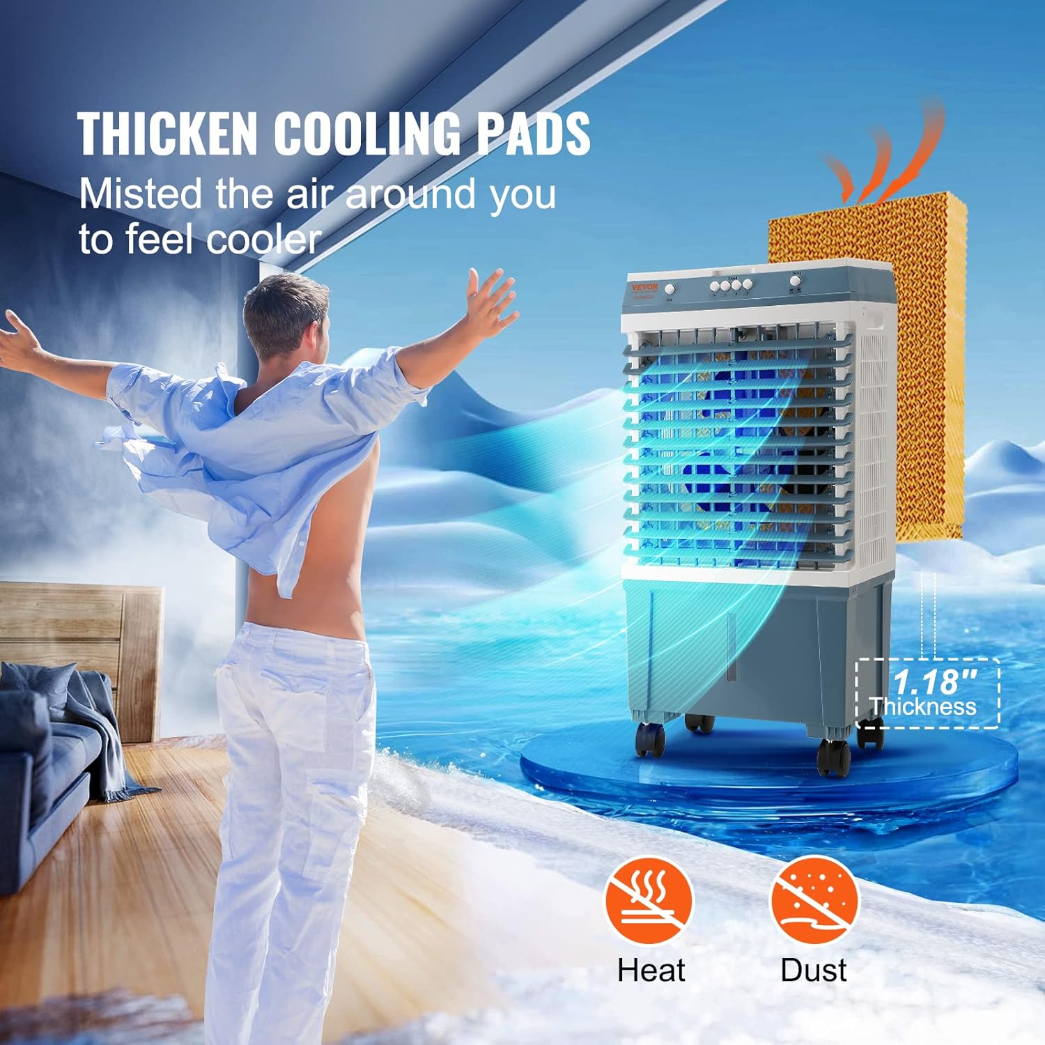 Thicken Cooling Pads