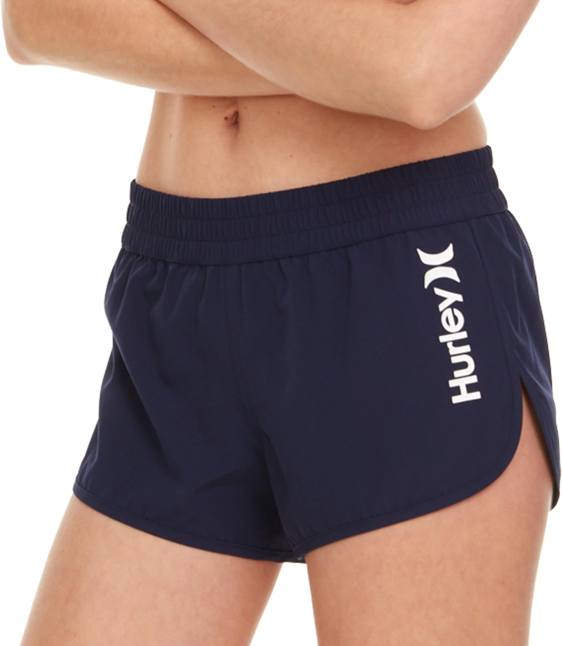 Hurley3" Swim Board Shorts for Women, Swim Shorts Women, Swimming Shorts for Women, Summer Shorts with Pockets