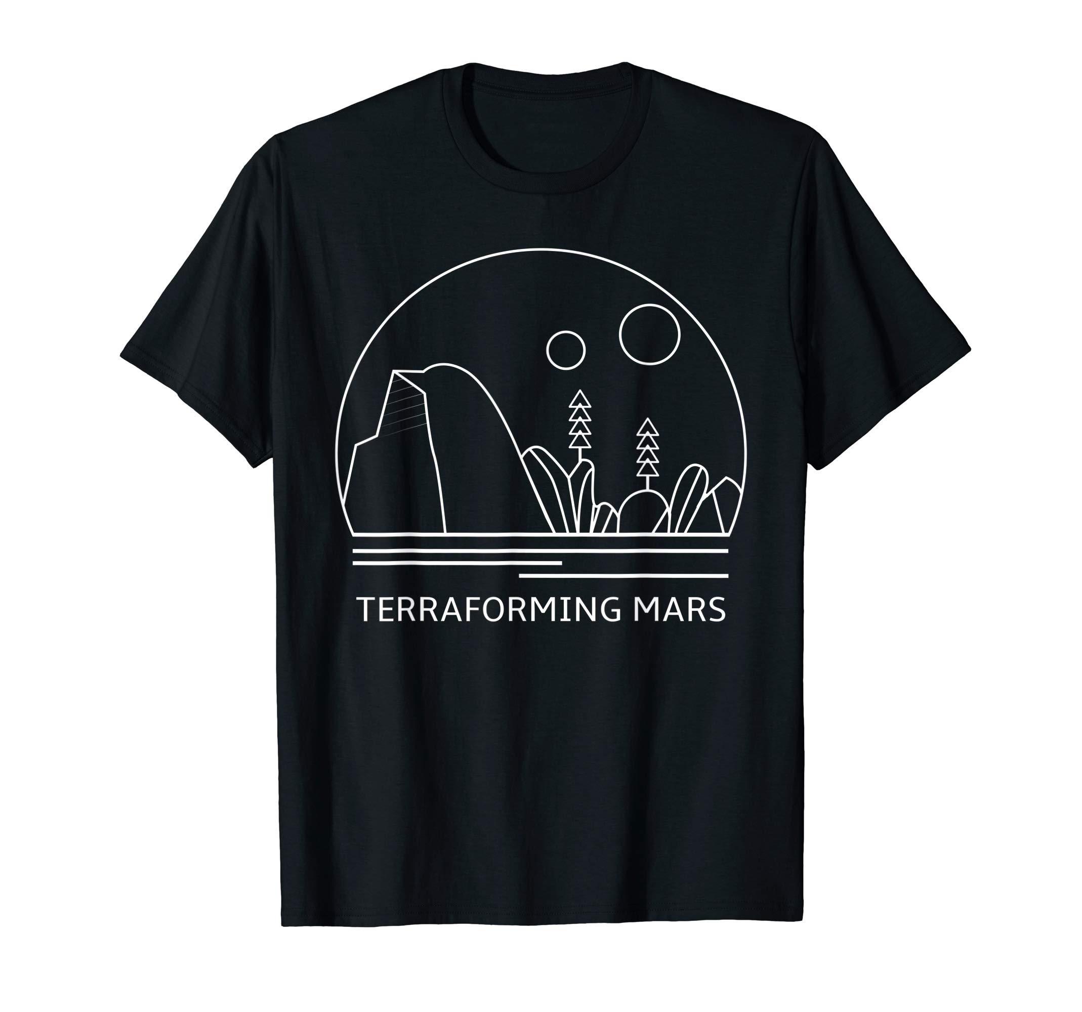 Meeple DesignTerraforming Mars Board Game Design Tabletop Gaming T-Shirt
