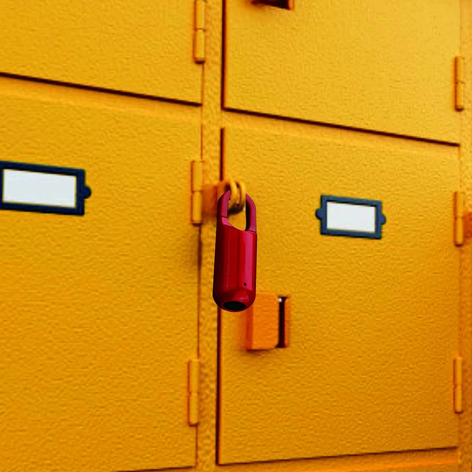 Kłódka z odcisków palców, rozpoznawanie odcisków palców inteligentny bezkluczykowy elektroniczny zamek do drzwi, ładowany przez USB kłódka zabezpieczająca przed kradzieżą, do szafek na siłownię, do szafek szkolnych i pracowników (czarny)