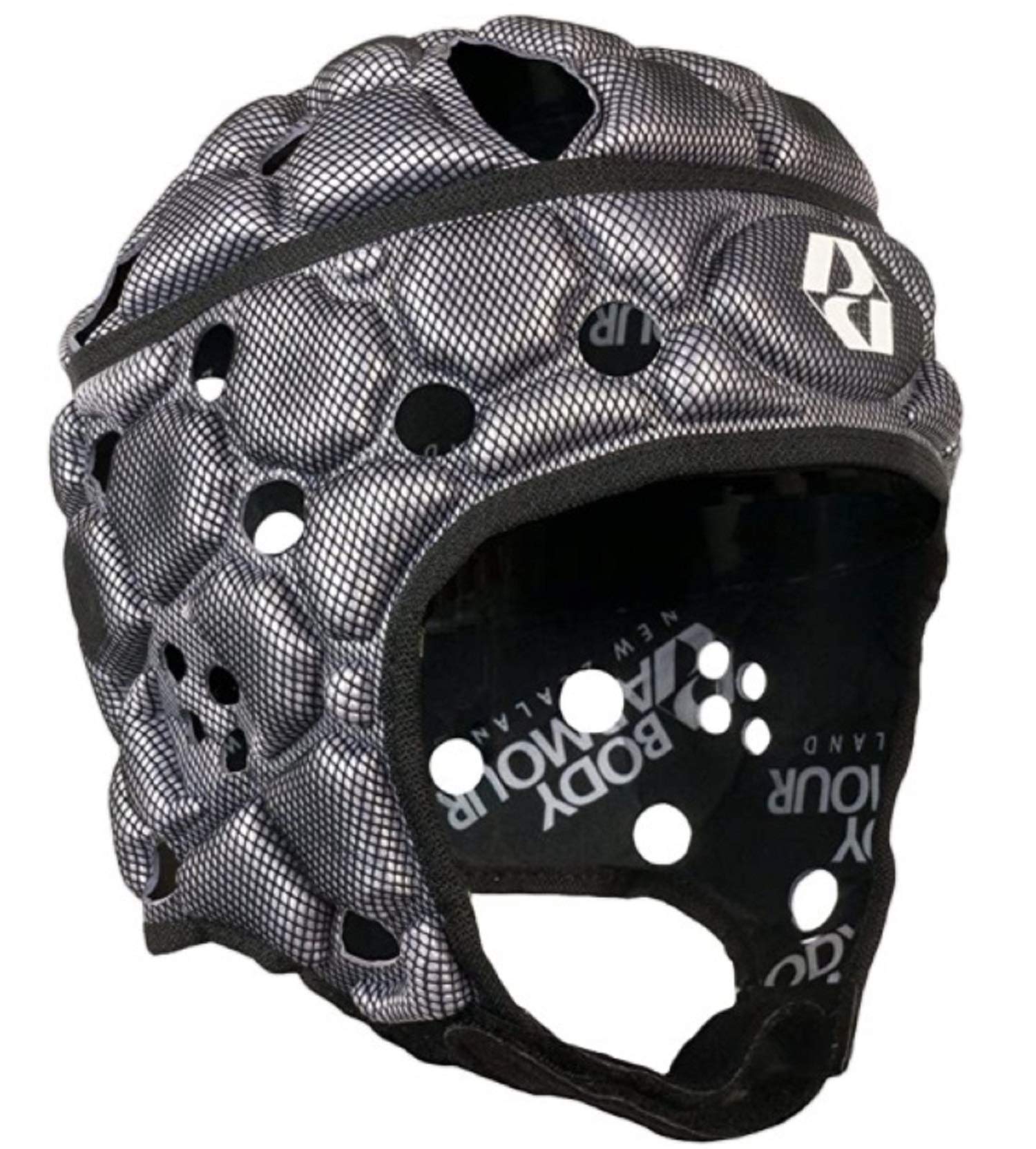 Body Armour Ventilator Headguard Rugby Head Protection Scrum Cap - Adult (Large, Red)