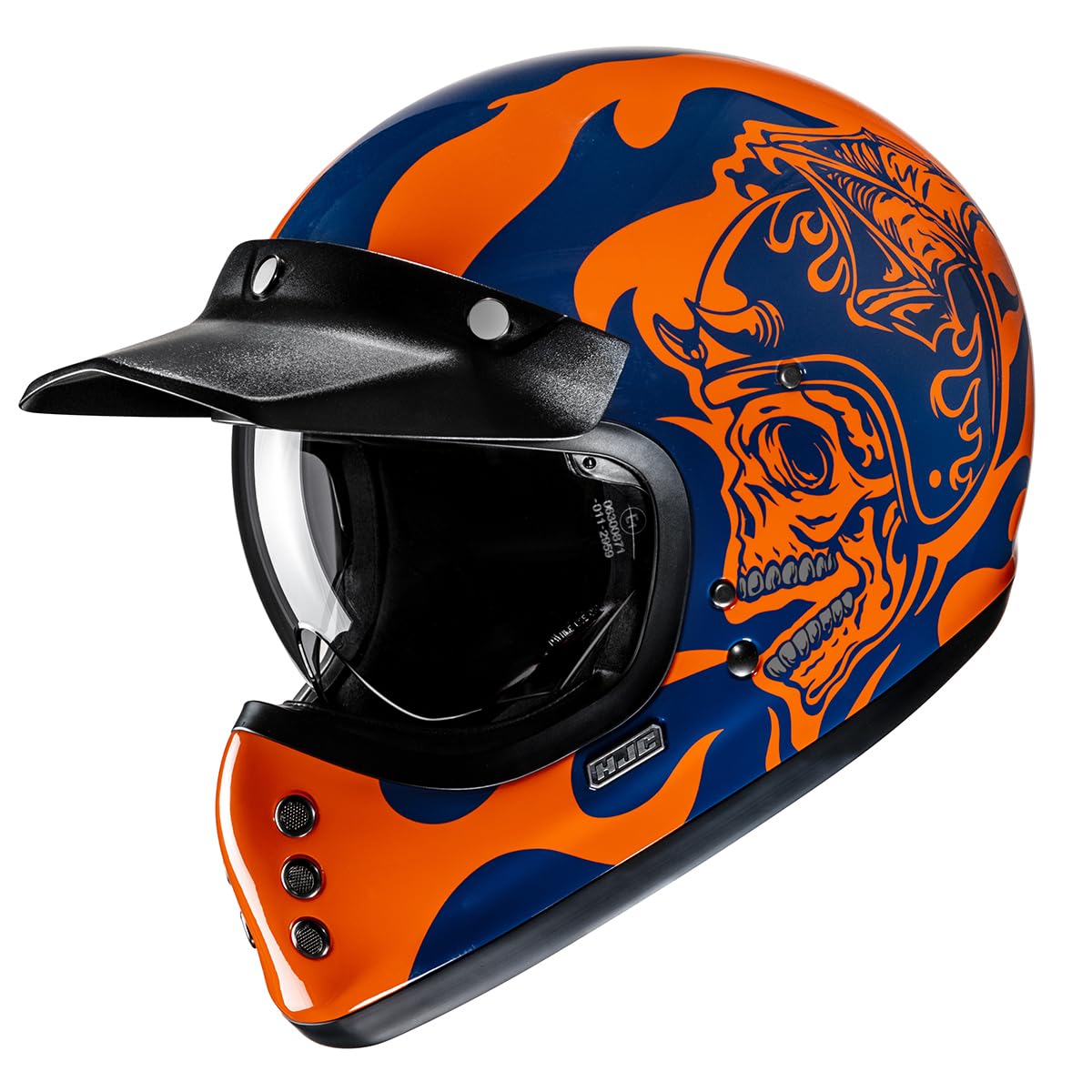 HJC V60 Flame MC27 XS