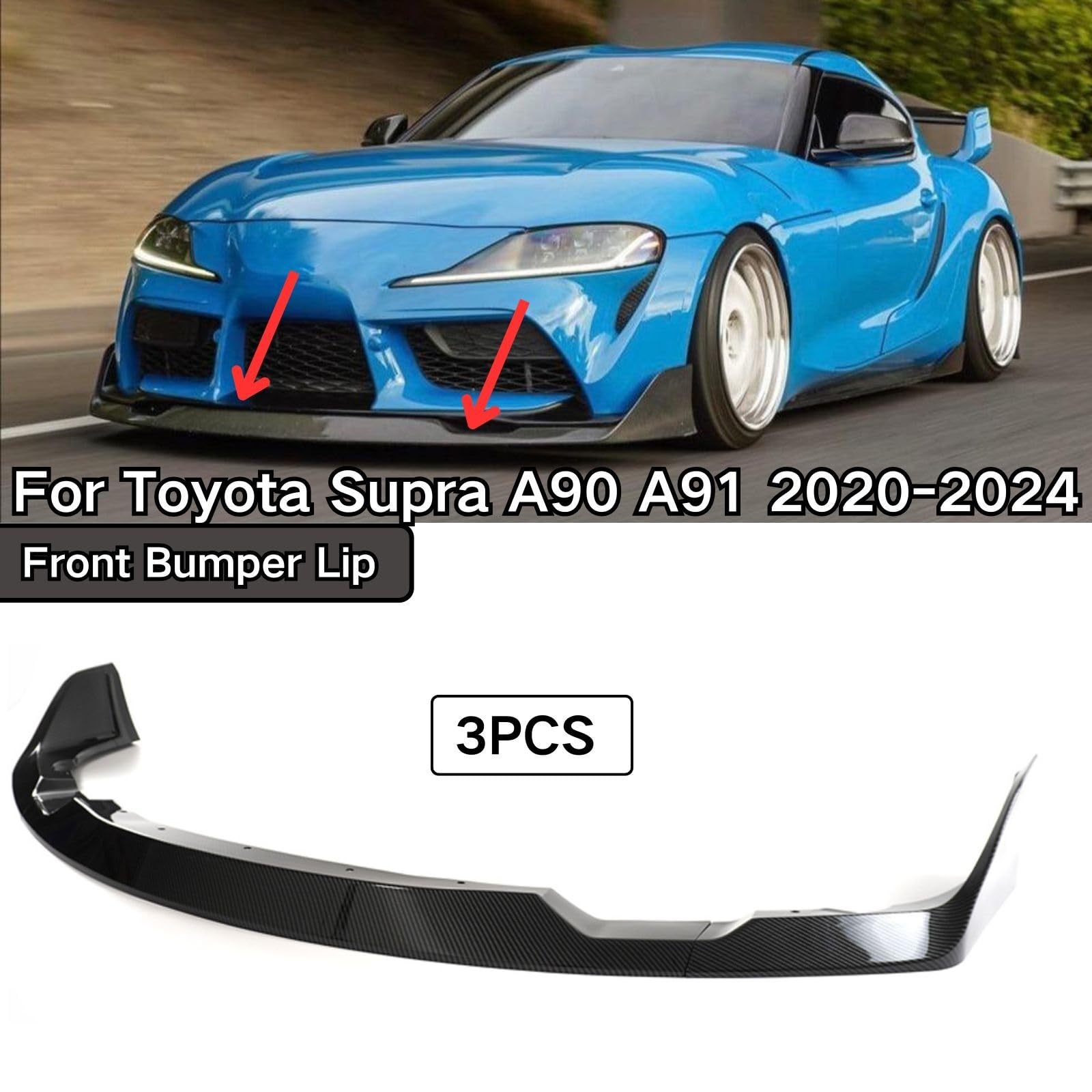 przedniego zderzaka DlaToyoty Supra A90 A91 2020-2024