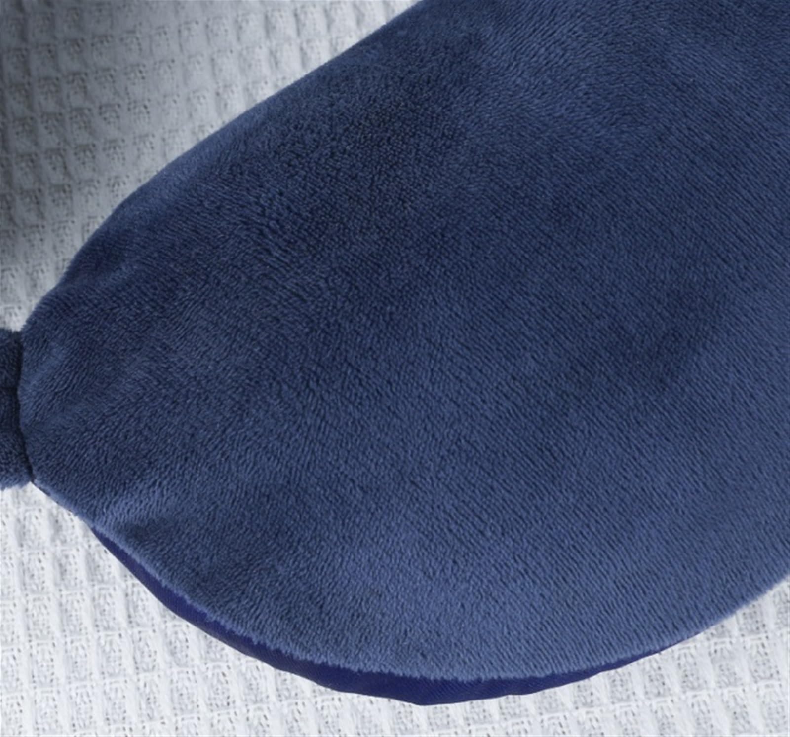 Cojín De Viaje Avión Almohada De Viaje Espuma Viscoelástica Doble Cara para El Cuello para Avión Coche Tren Oficina(A)