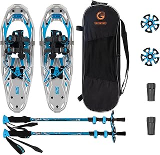 Winter Mini Skis, Short Skis for Snow, Skiboard Snowblades, Adjustable Snowshoes, Anti-Slip Foot Panels Ski Boots, Outdoor Skiing Winter Sports Equipment w/Bindings