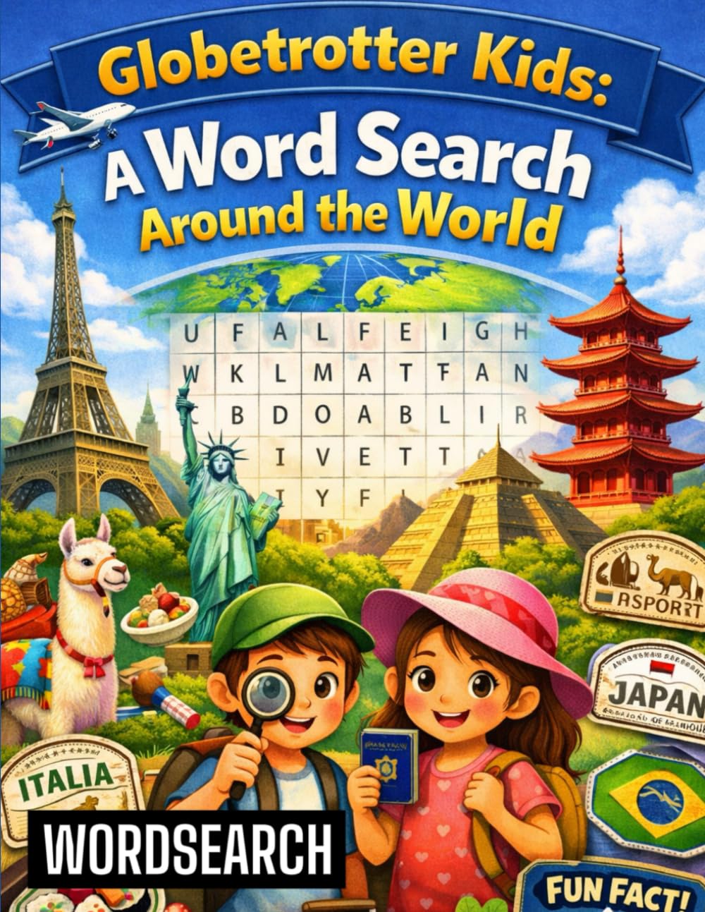 Globetrotter Kids: A Word Search Around the World
