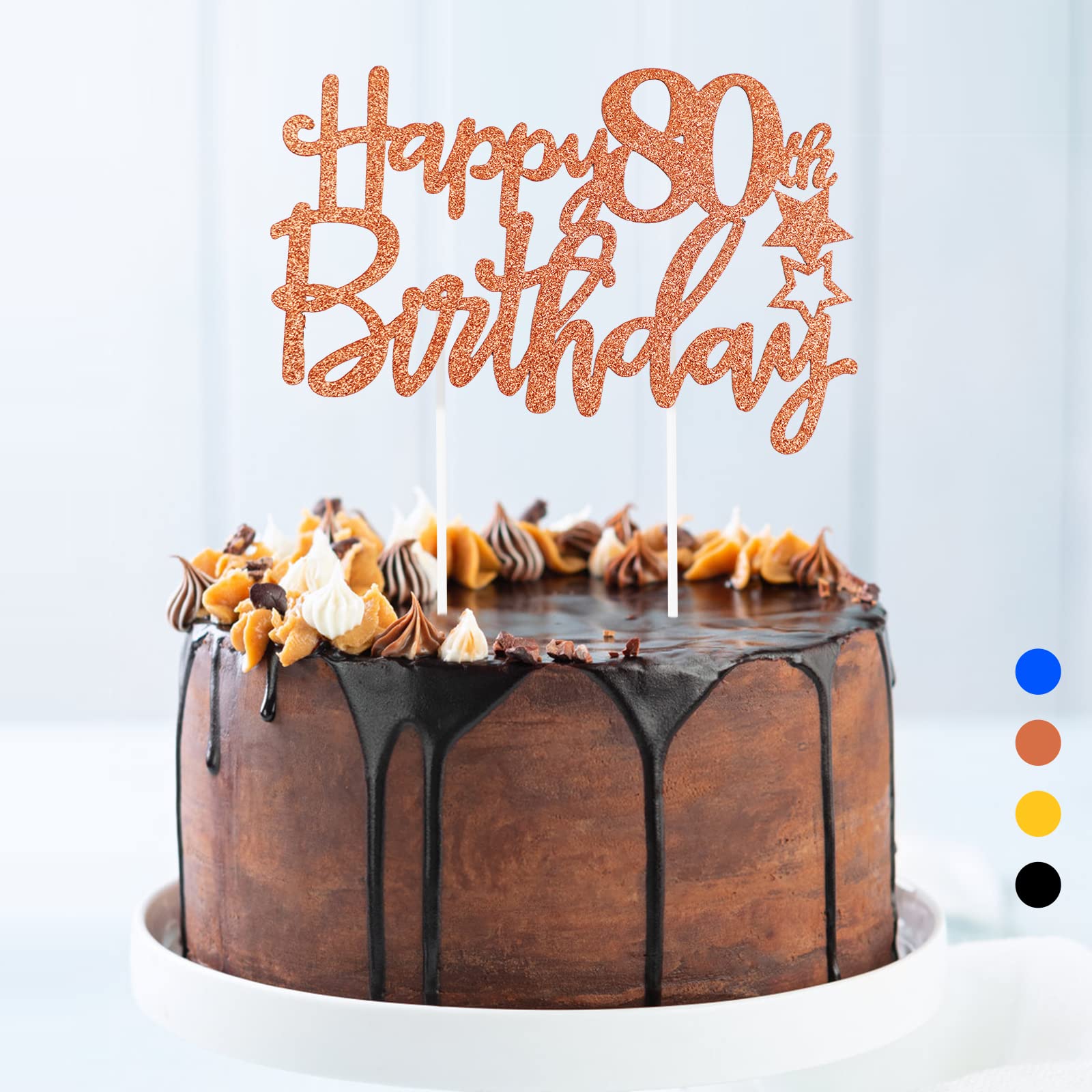1 Pezzo/2 Pezzi Topper Torta Ad Arco Di Perline Dorate Con Pompon E Bandierine Per Compleanni, Decorazioni Torte Di Festa | SHEIN ALIA