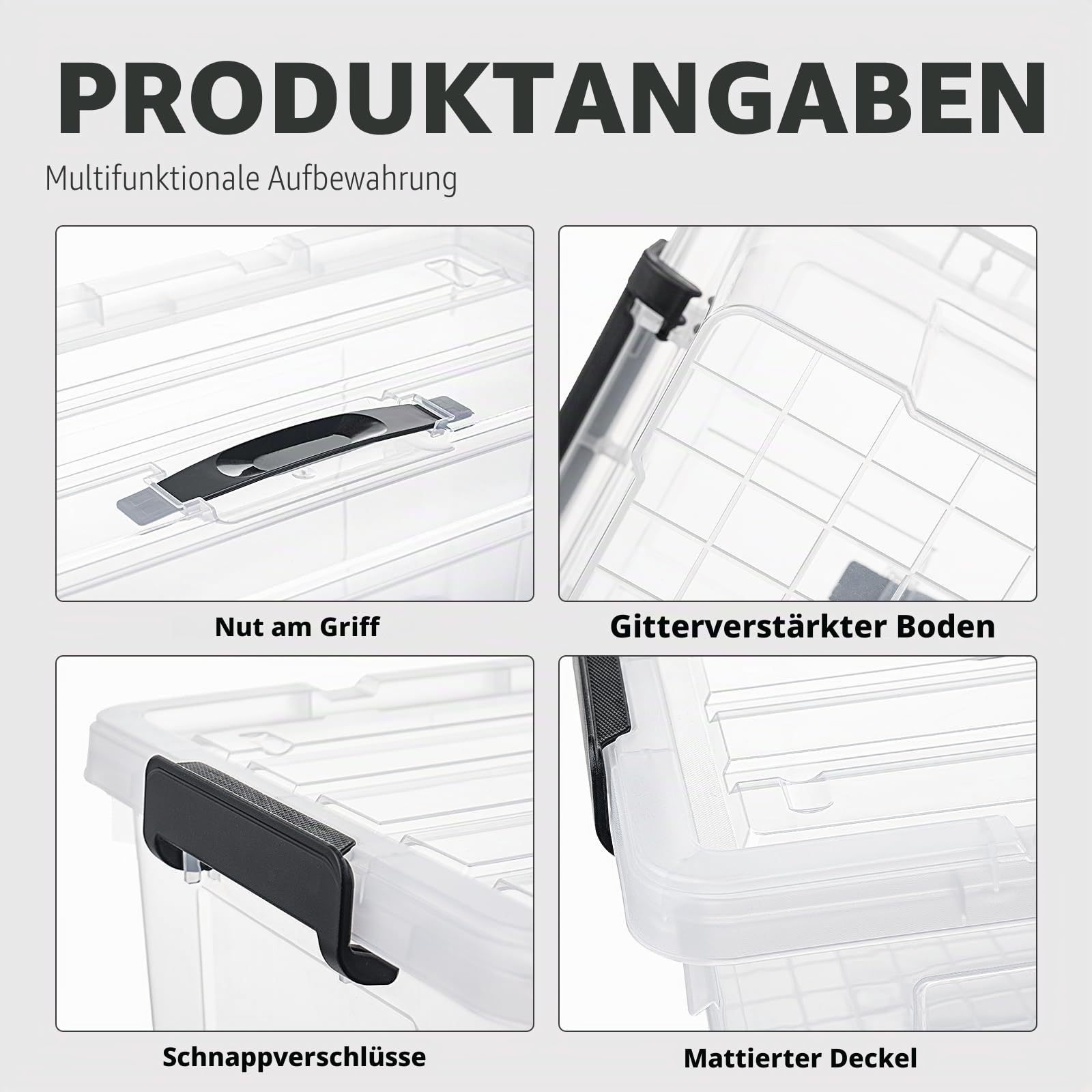 Cetomo 90L*3 Aufbewahrungsboxen – Bild 2