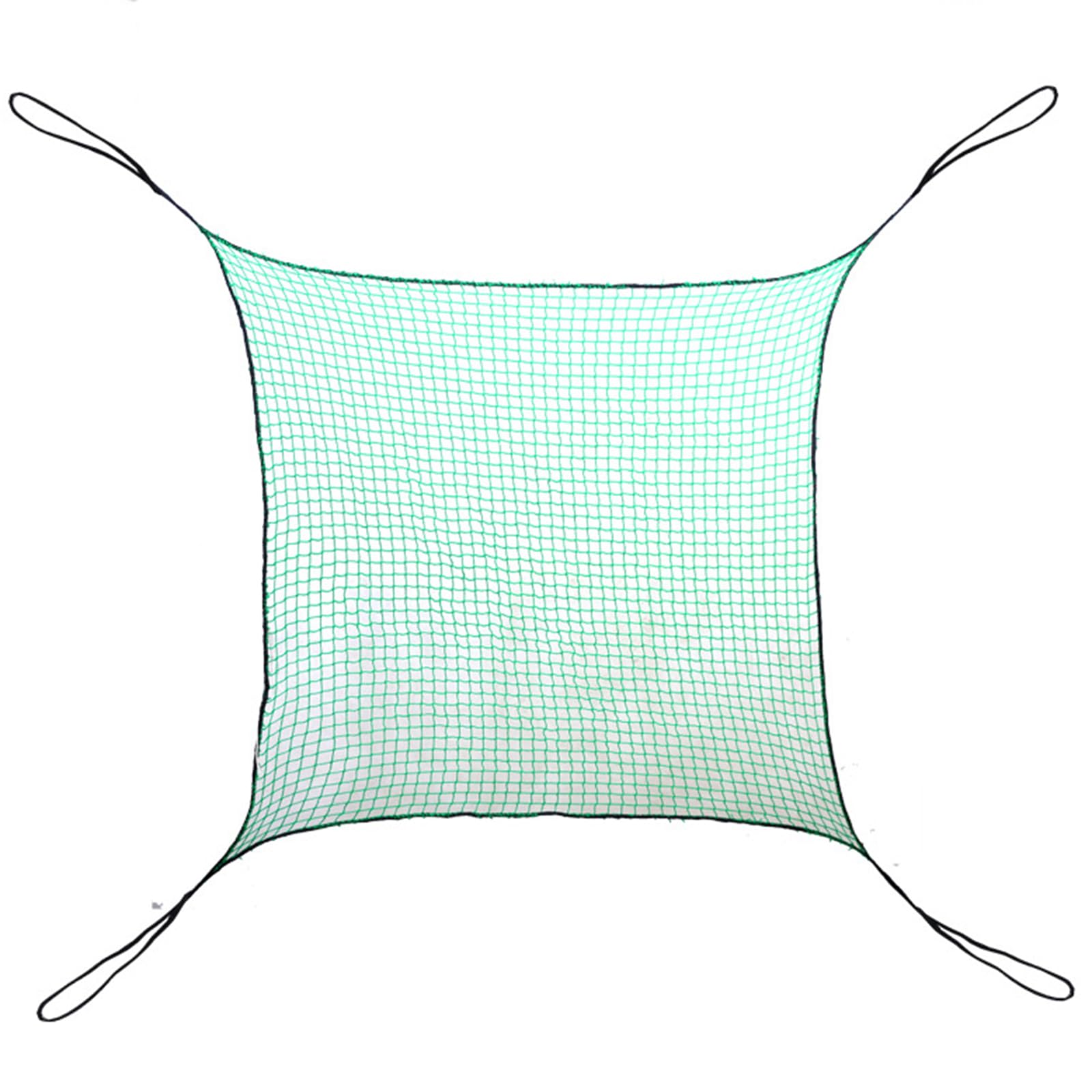 Red de práctica de golf resistente 2x2 m para entrenamiento de golpeo y swing interior exterior verde
