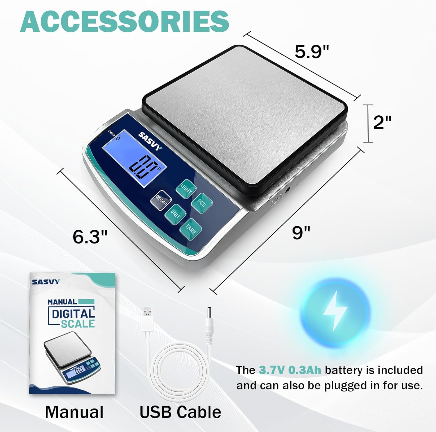 Digital Lab Scale x oz/lb/g/kg Precis Eic Scientific Scale