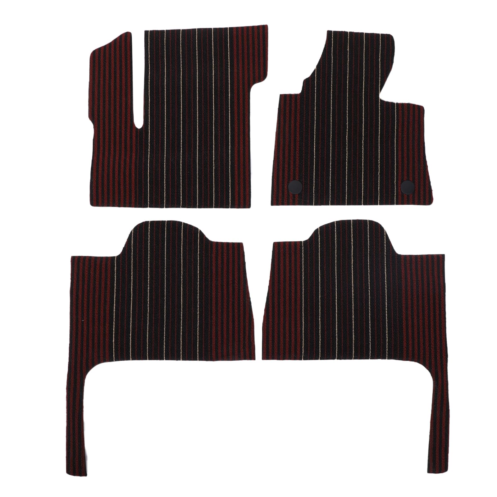 Car Floor Mats Compatible with INEOS Grenadier 2020-2025 Silk Circle Foot Mats Trim All Weather Floor Mats Interior