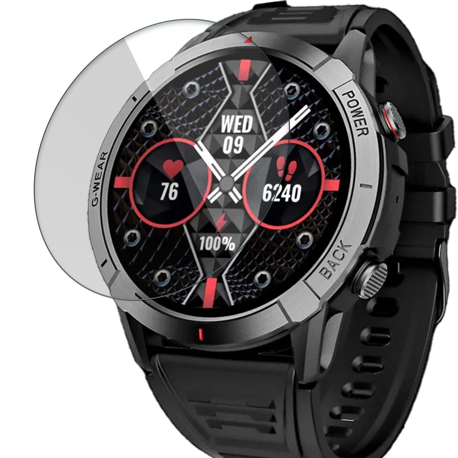 FCS | Pack of 5 | smart watch screen guard for boAt Lunar Fit | Edge to Edge Coverage | Ultrathin 0.33mm 9H anti shock flexible screen protector (5) (B0CH81FG5R) Amazon Price History, Amazon Price Tracker