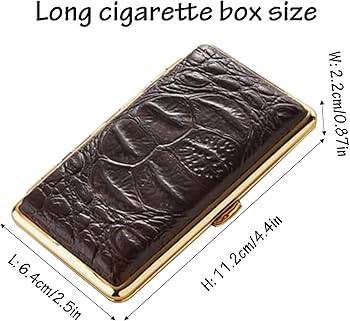 Amazon.com: Small Cigarette Case for Men Portable Classic