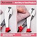 LEONTOOL Electrician's Terminal Crimp Pliers with Cutter Wire Crimping Tools Electrical Pliers with TPR Handle Crimping and Cutting Tool for 10 to 22 AWG Terminals and Connectors