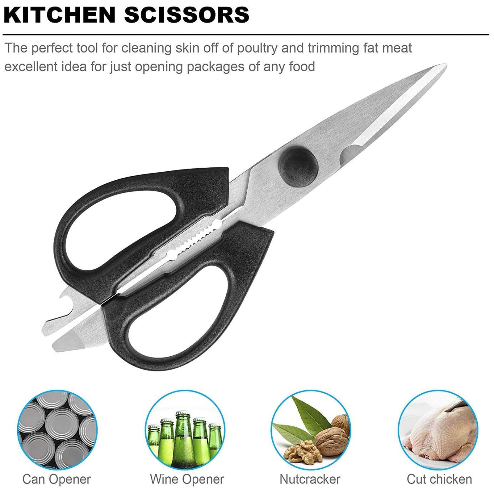 Juego de 15 cuchillos con bloque de madera, autoafilables para cuchillos de chef, de acero inoxidable martillado con alto contenido de carbono con cuchillos de carne (rojo)