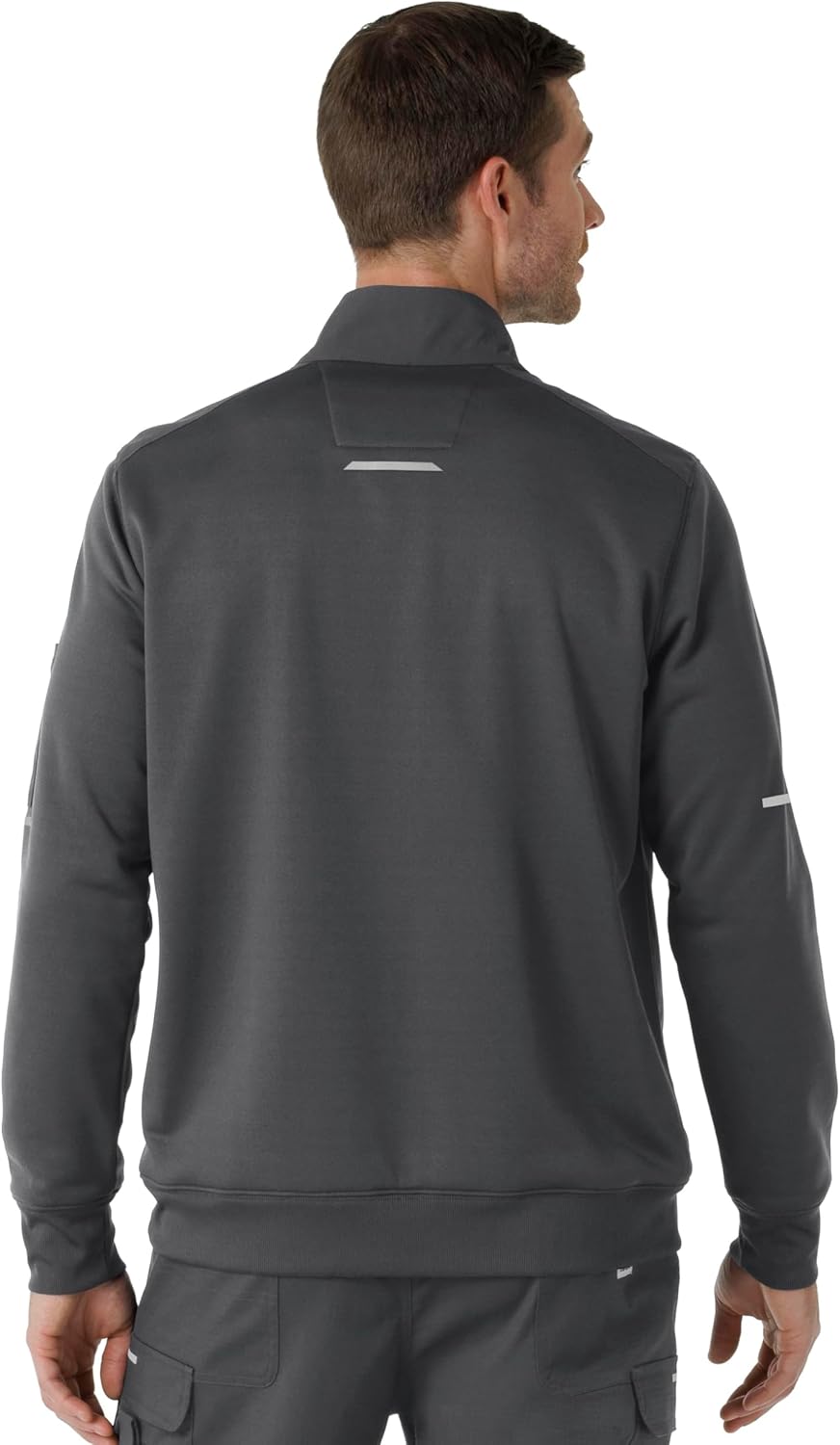 Carhartt Rugged Flex RSCU Men's Half Zip, Pewter, S