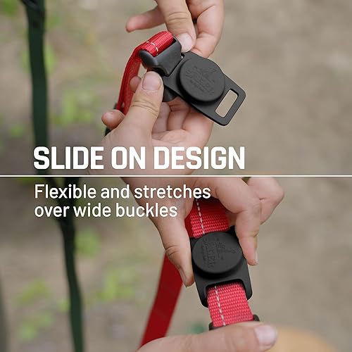 Miniatura 4 de Mammoth Airtag - Soporte para collar de perro, fuerte soporte para Airtag para perro es la manera perfecta de rastrear GPS a tu perro, utiliza la