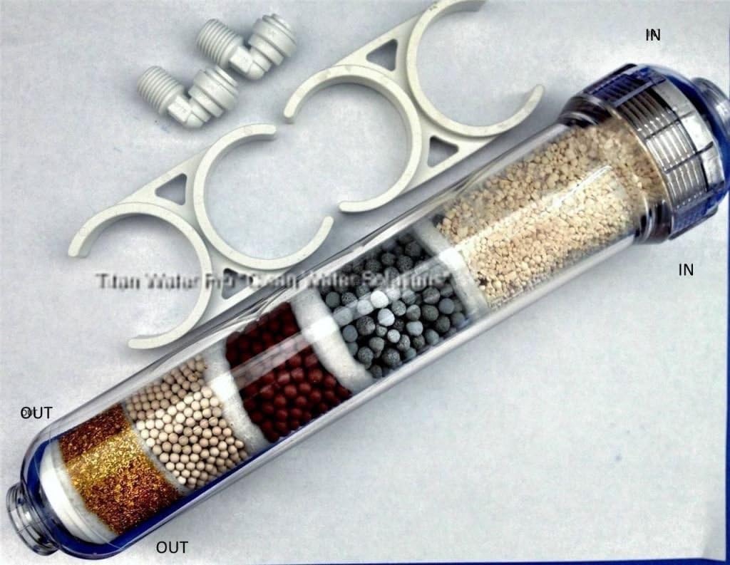 Alkaline/Ionizer Negative ORP KDF55 Water Filter In line Cartridge 2"x10" - USA