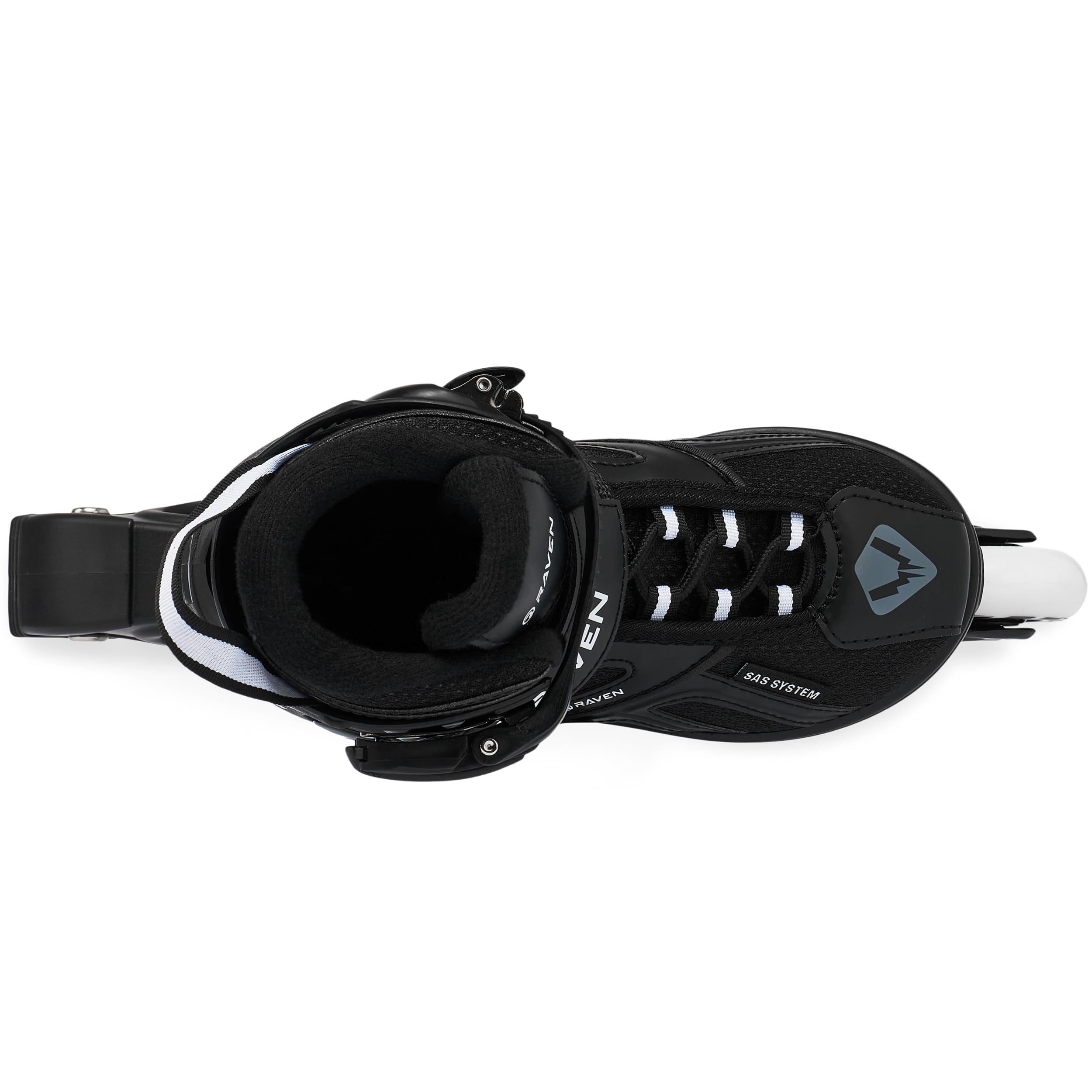 Pattini Inline Raven Pulse Regula 2in1 PRO Black Lame Hockey Ghiaccio