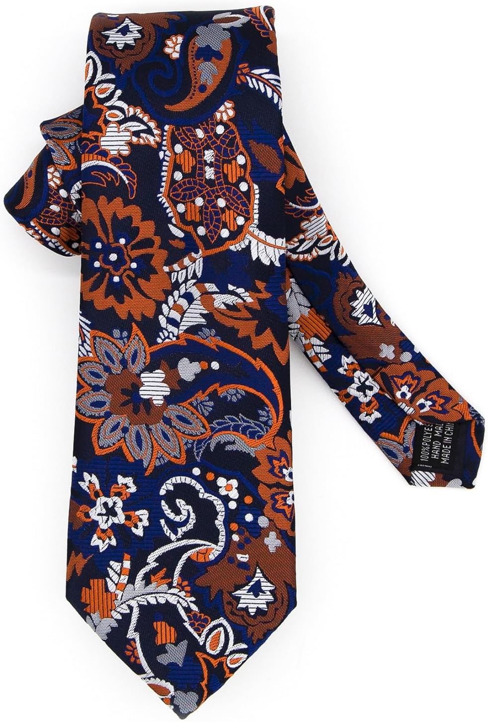 Men's Formal Wear Cuff Handkerchief Set European And Paisley Retro Business Tie