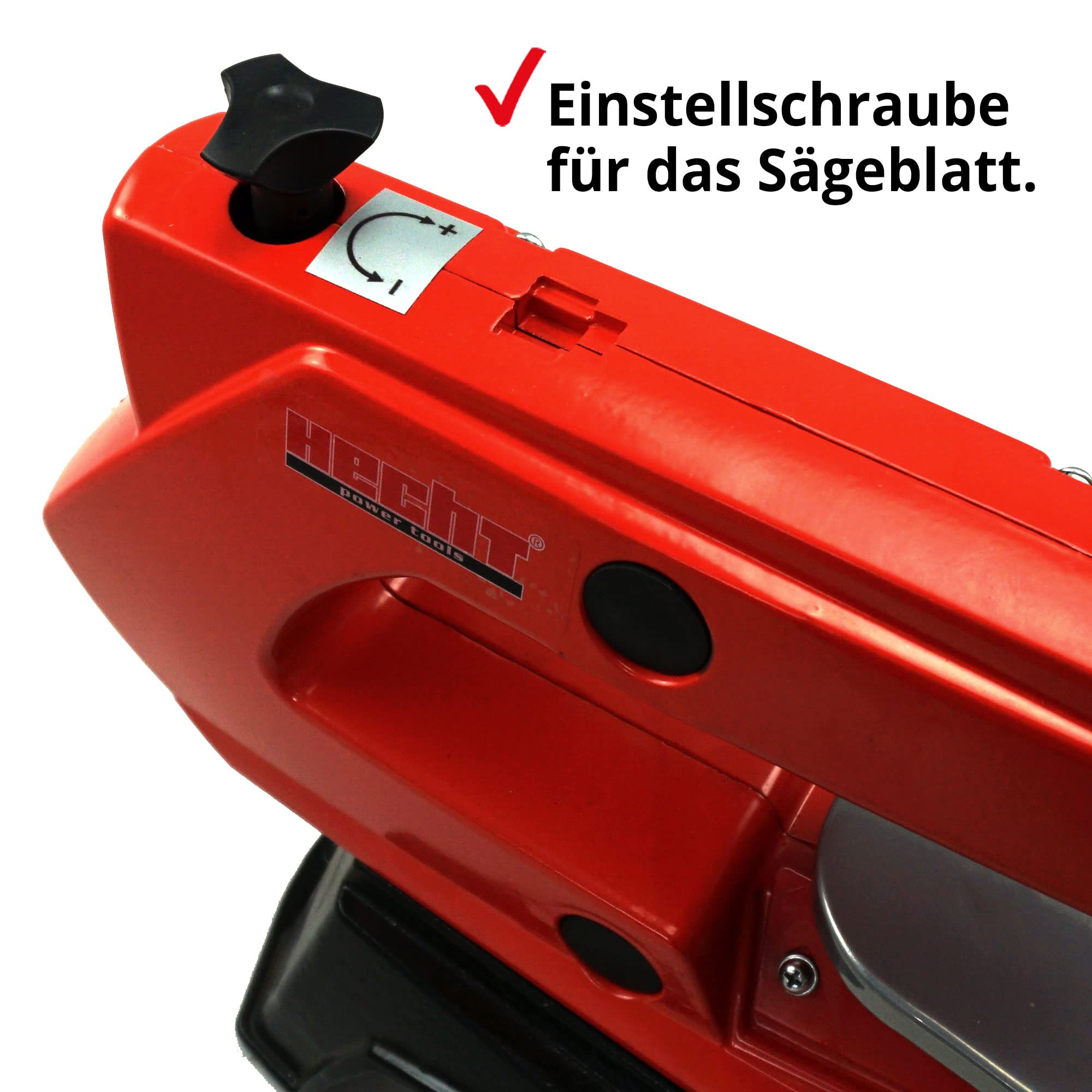 HECHT Scie à chantourner électrique 120 W, lame 127 mm, serrage rapide, table réglable 45°