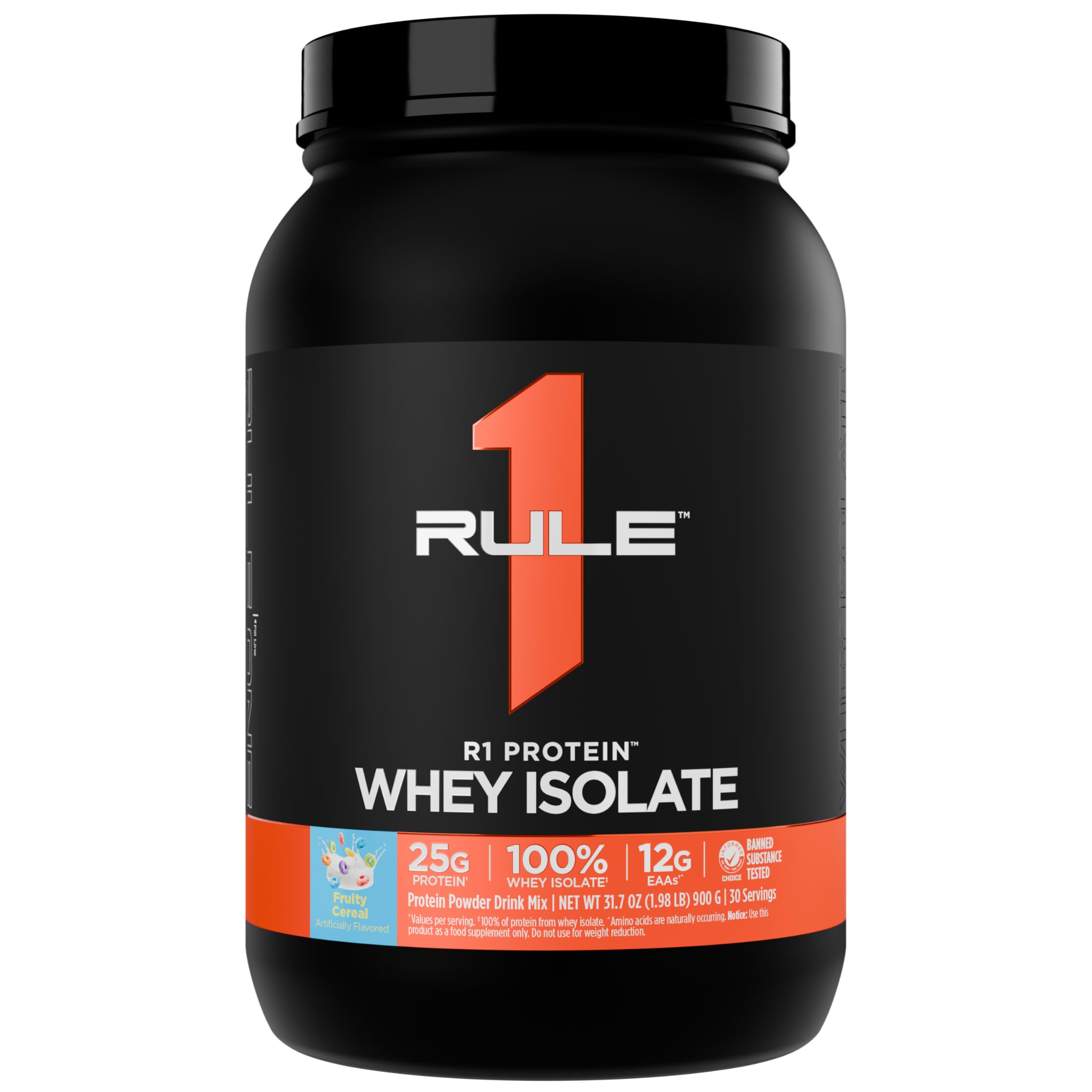 Rule1 R1 Protein (2lbs) Fruity Cereal - Eiweiße - Molkenprotein-Isolat
