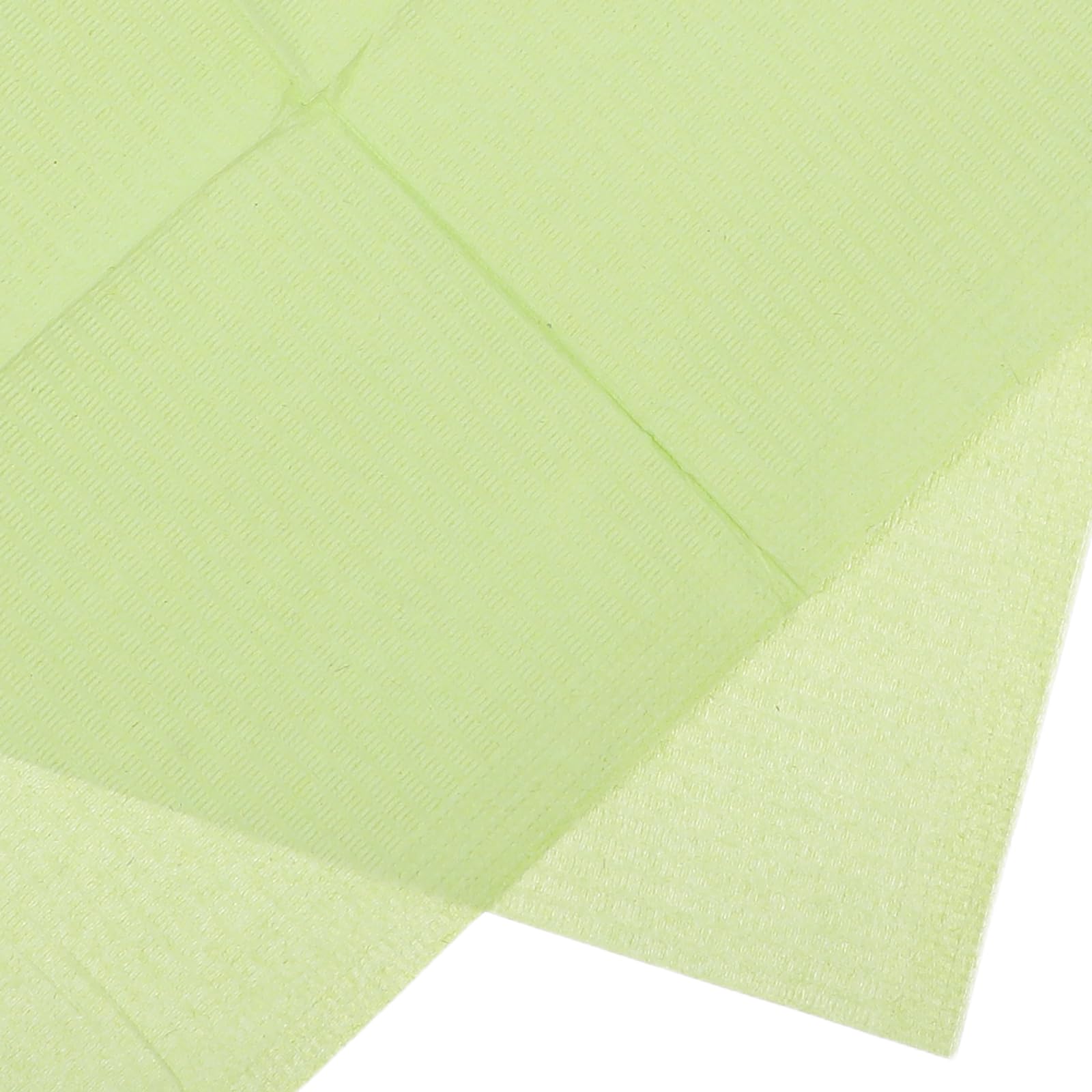 Generic Tapetes Desechables para Mesa de Manicura 125 Piezas, Manteles Absorbentes Color Verde Aguacate, Almohadillas Limpias para Tatuajes y Uñas, Manteles de Papel para Salón