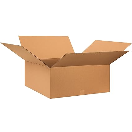 PARTNERS BRAND 28x28x12 Corrugated Boxes, Large, 28L x 28W x 12H, Pack of 10 | Shipping, Packaging, Moving, Storage Box for Home or Business, Strong Wholesale Bulk Boxes
