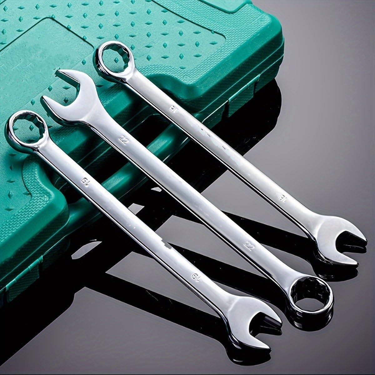 Telescopic Ratchet 14-częściowy zestaw kluczy płasko-oczkowych Dwufunkcyjne klucze mechaniczne o zakresie 8–24 mm, kompaktowe Klucze dynamometryczne