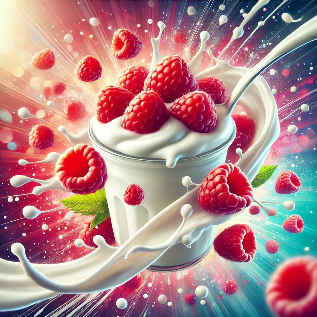 Yogurt lampone aroma concentrato - vegano - Sasami - 100ml