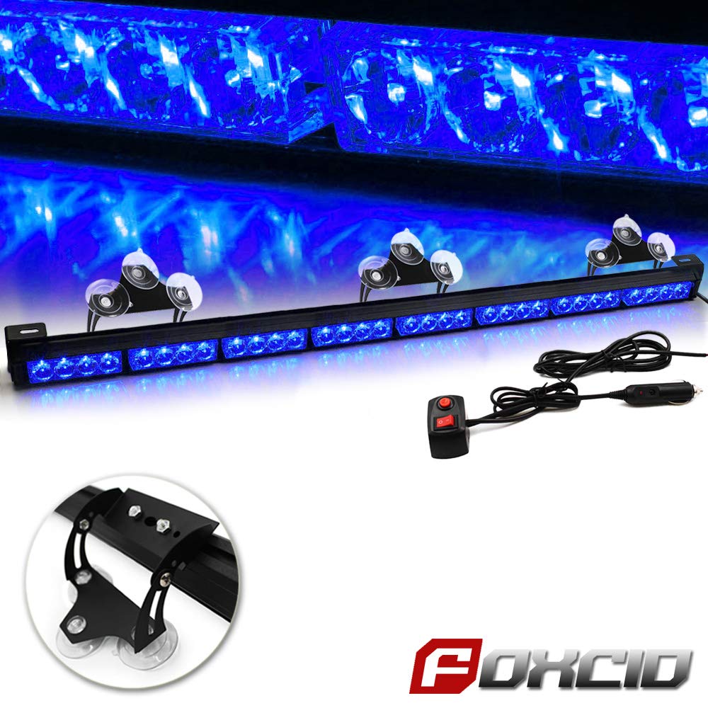 Buy FOXCID 35.5'' Emergency Strobe Light Bar 32 LED In 13 Flash