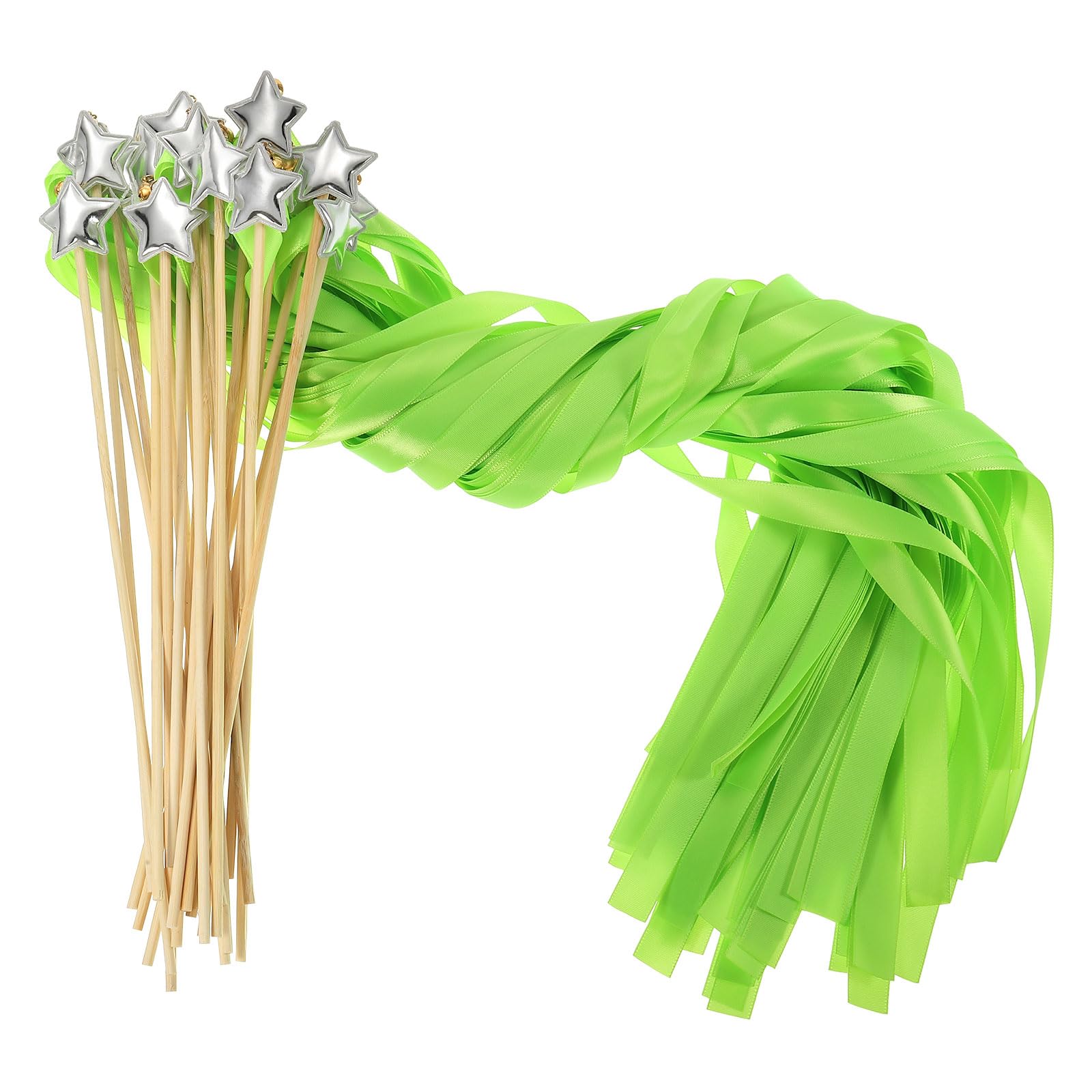 Baguette fée ruban sans résidu pour sortie de mariage et fête 24 pièces