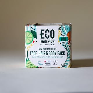Little Soap Company Eco Mini Soap Gift Set - x4 30g Eco Warrior & Organic Hand & Body Soaps