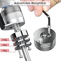 Vista 20 de Weighted Golf Club Attachment for Meta Quest 3 & Quest 3S - 90 DEGREE Aluminum Golf Club Adapter Handle Compatible with Quest 3/3S/2 and Quest Pro