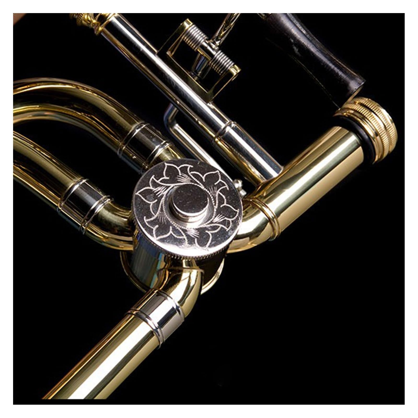 Puzon Instrument puzonowy instrument dęty blaszany tenorowy B dur