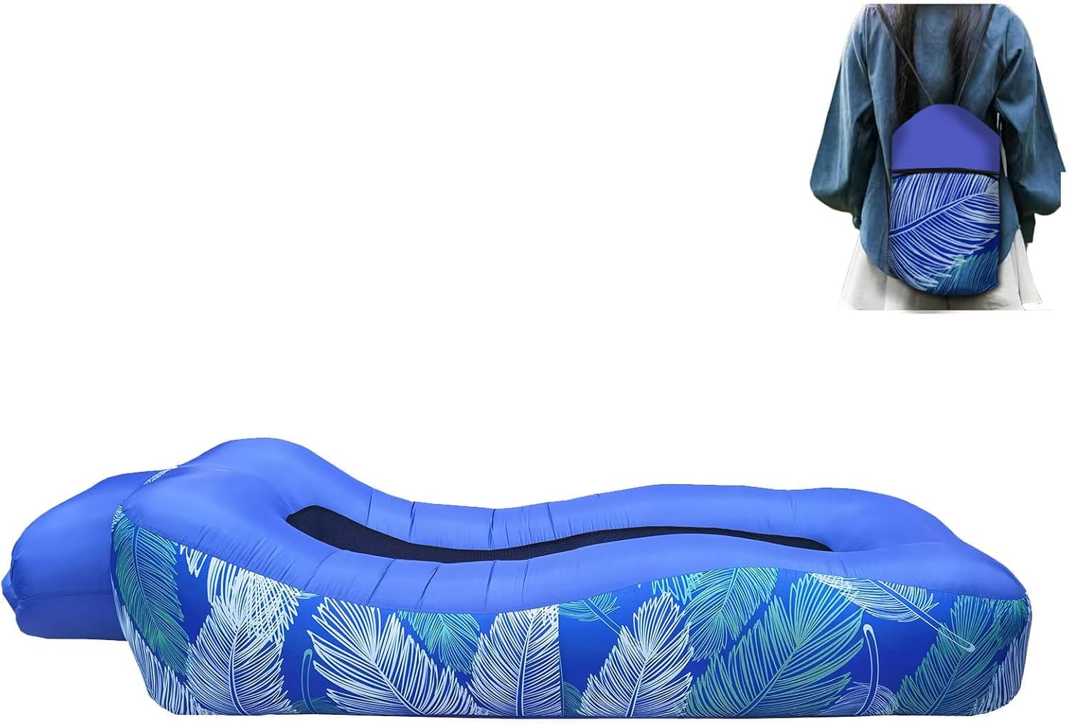 Deoxys Inflatable Lounger - Best Air Lounger Sofa for Camping, Hiking - Ideal Inflatable Couch for Pool and Festivals - Perfect Inflatable Beach Chair for Adults-image-16