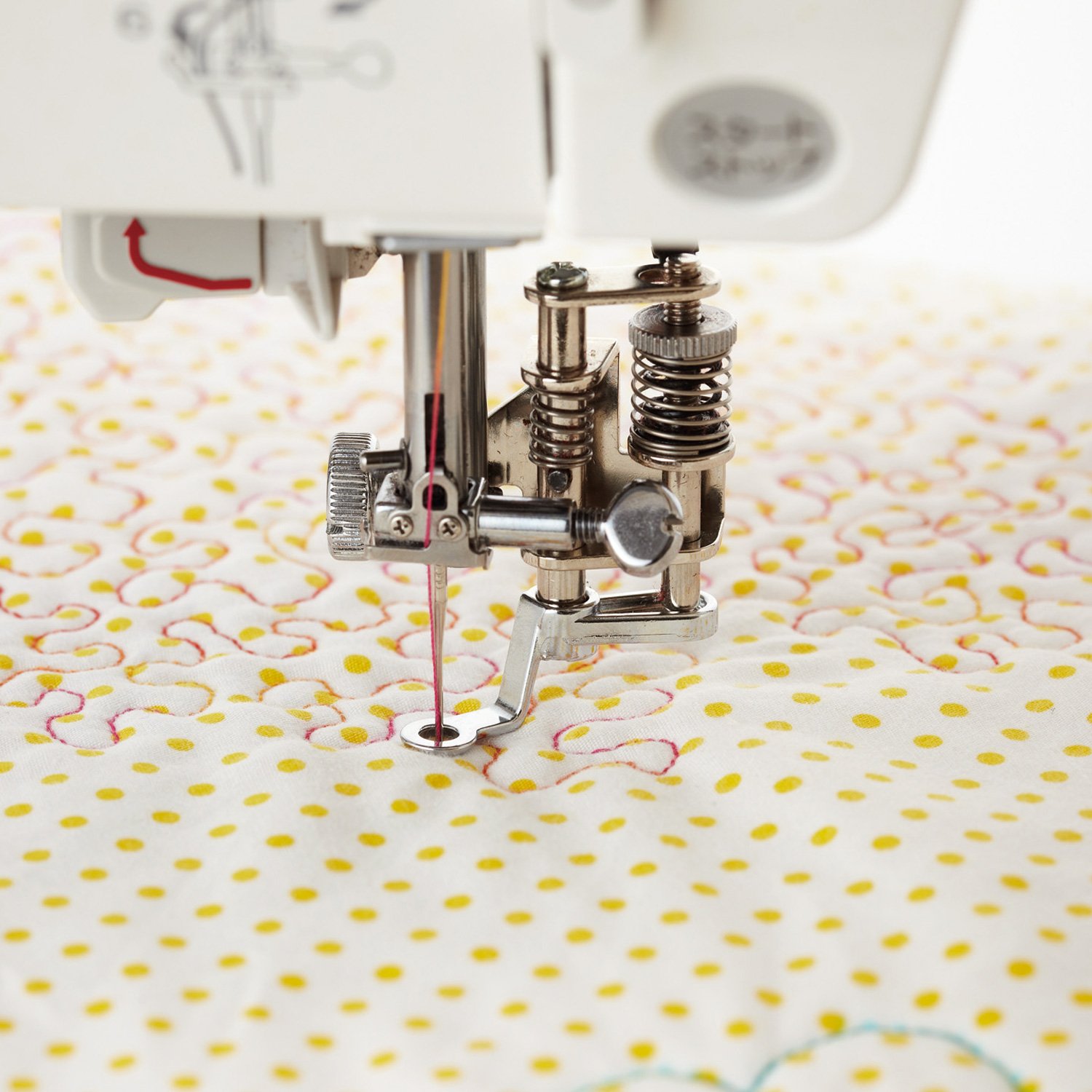 Janome Quiltfuß Set - Freihandnähen unterschiedlicher Stoffe in Quiltprojekten - Kunststoff - 202 001 003