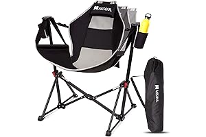 AKSOUl Hammock Swing Chair for Camping: Portable Folding Swing w/ Storage Bag