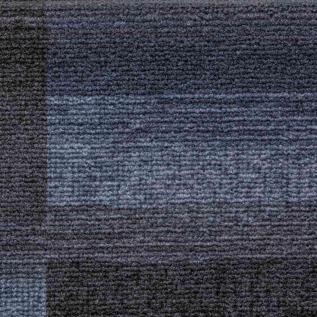 Tapis d'escalier Autocollants antidérapants 10 pièces 65x21x4 cm Noir Gris Protection Mur intérieur Enfants Animaux sécurité Anti-Chute