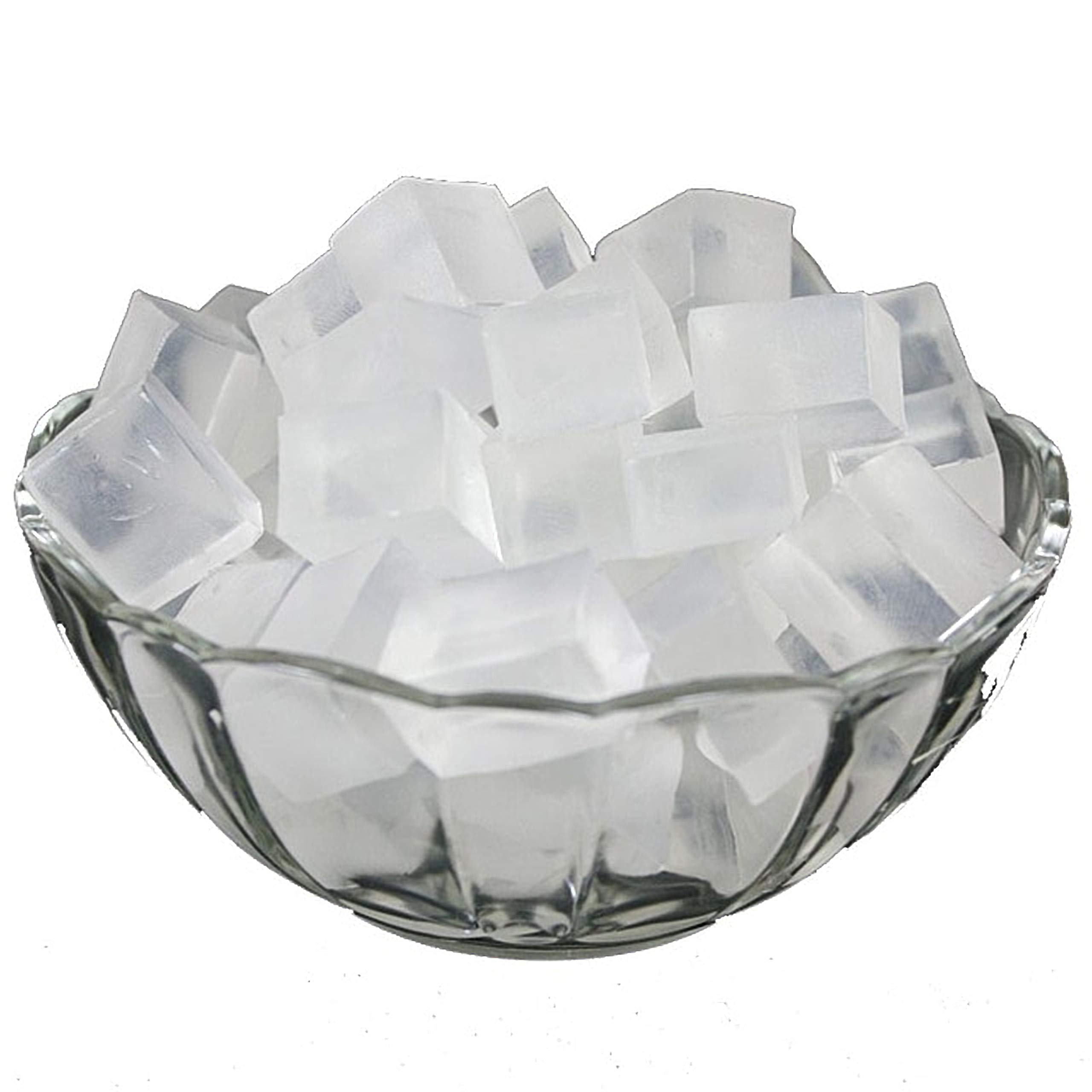 Leela Organic Transparent Crystal Clear Glycerin Melt & Pour Soap Base (2 Kg)