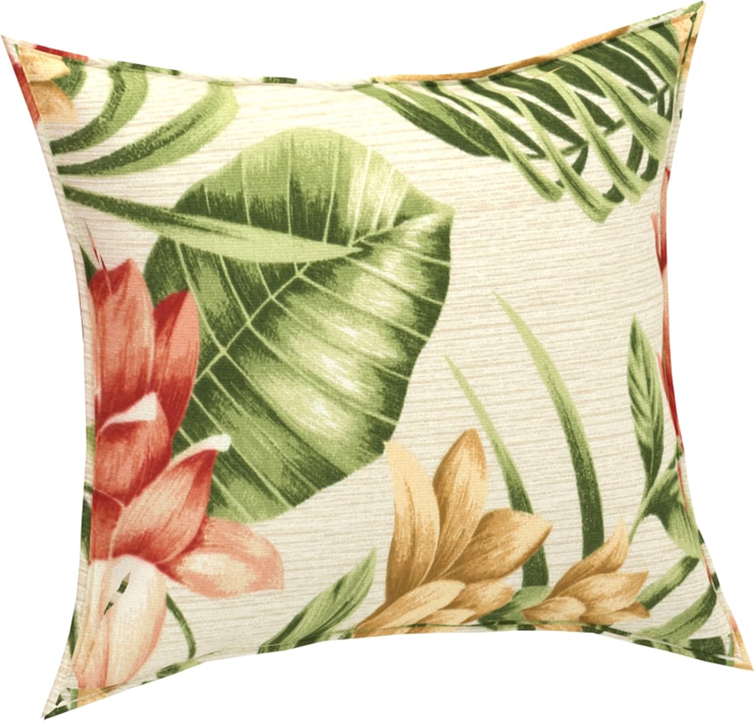 Creative Living Patio 24x24 Replacement Cushions with Decorative Pillows, Pair of Chairs, Red Stripe : Everything Else