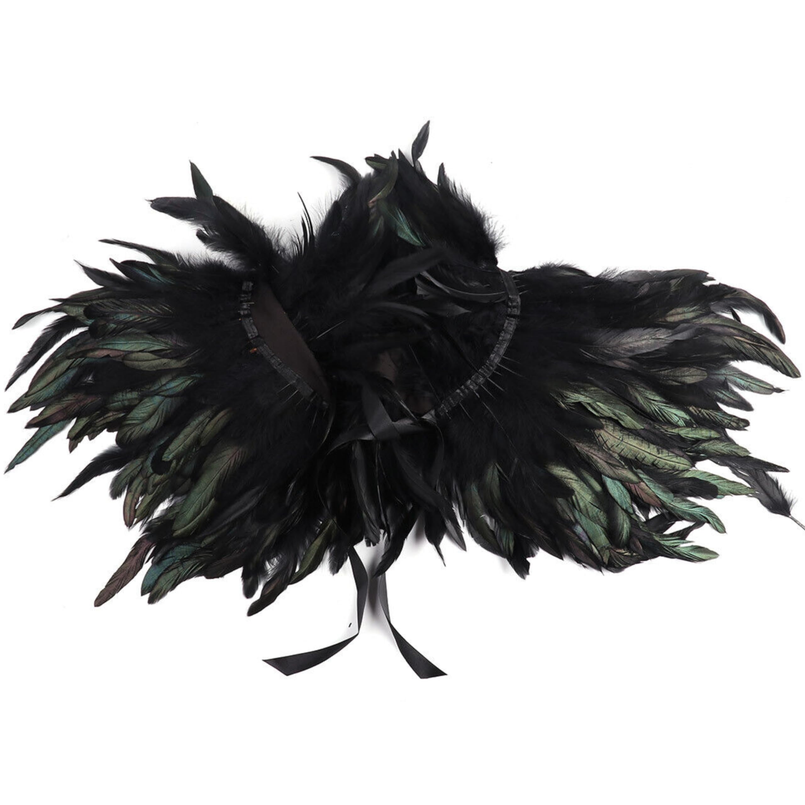 Amazon.com: Deluxe Black Feather Collar (One Size) - 1 Pc