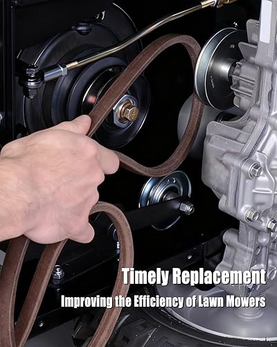 Miniatura 6 de Cinturón de cubierta de 5/8" x 182 1/2" apto para John Deere Z915B Z925M EFI Z930R Z960R ZTrak cortacésped, correa de transmisión de repuesto