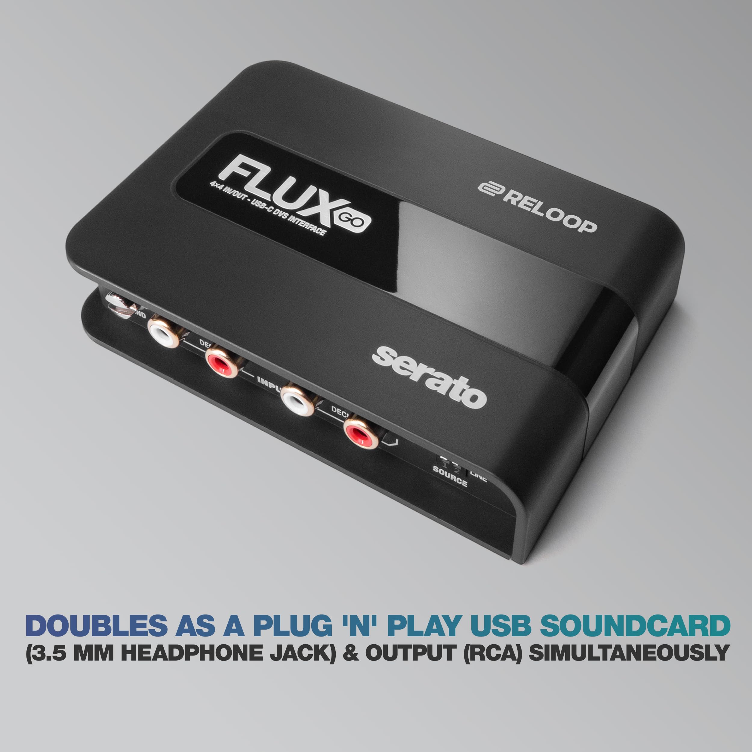 Amazon.co.jp: Reloop Flux Go ポケットサイズ USB-C DVS オーディオ