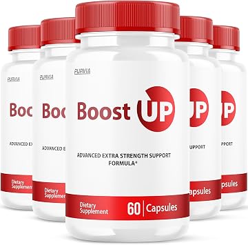 5 Pack Boost Up Pills - Official Formula - Boostup Capsules Supplement Advanced Strength Formula Overall Wellness Support, Boost Up Maximum Strength Made in USA - Boostup Reviews 300 Capsules